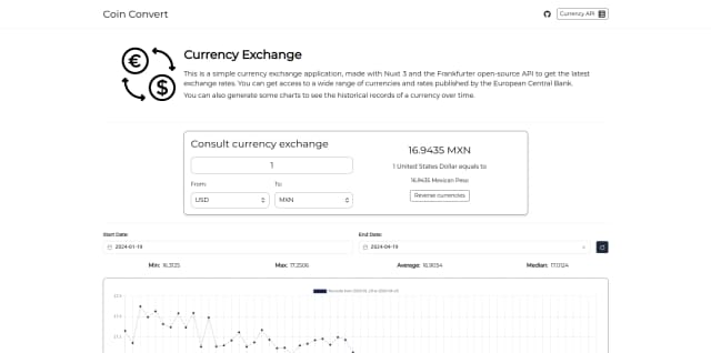 Coin Convert Web App thumbnail